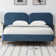 Willma Upholstered Platform Bed Frame and Headboard
