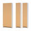 Ensemble de 3 bibliothèques à 5 tablettes H 80 po Darwen - Ensemble de 2 bibliothèques larges et étroites