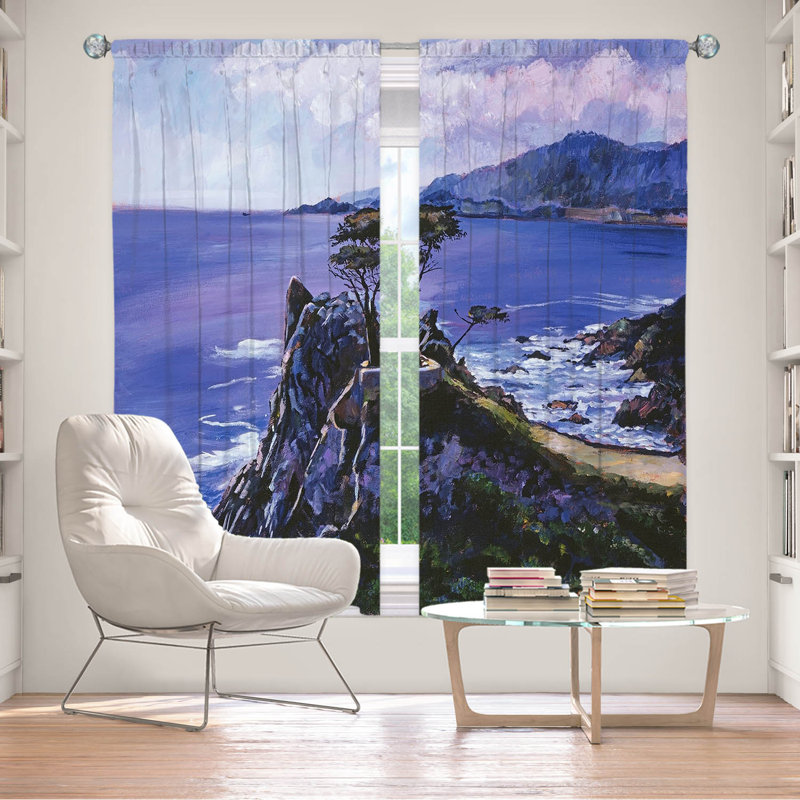 Rideau simple obscurcissant avec passe-tringle Delaughter, L 40 po x L 82 po