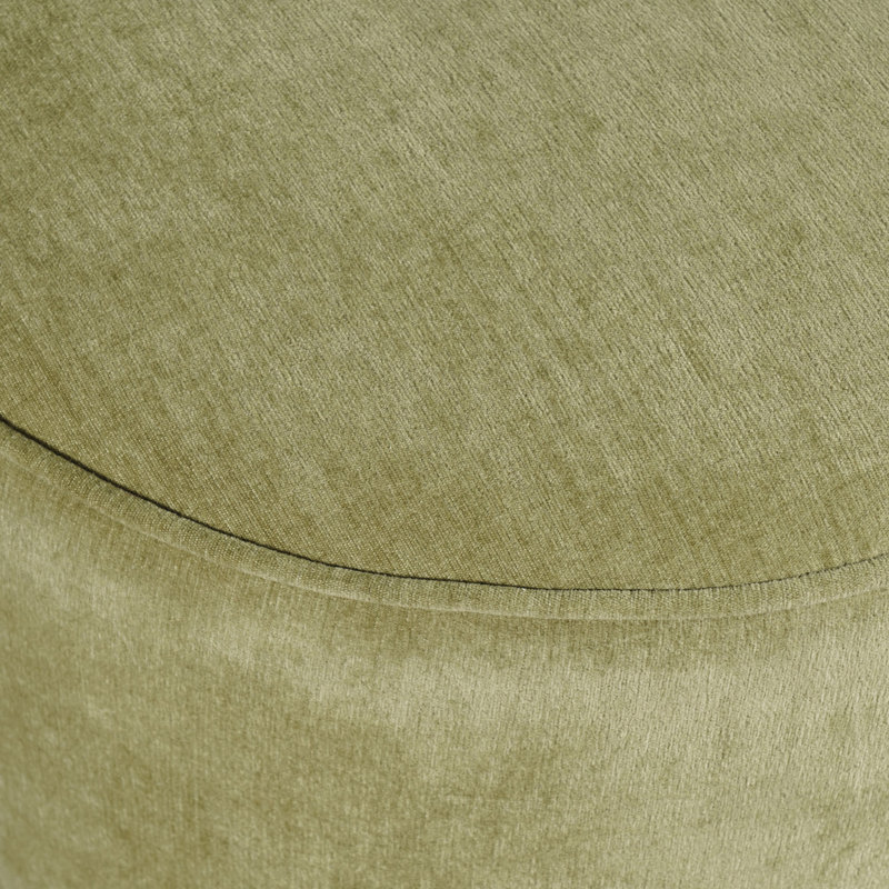 Chaise pivotante rembourrée Kadlec, Vert
