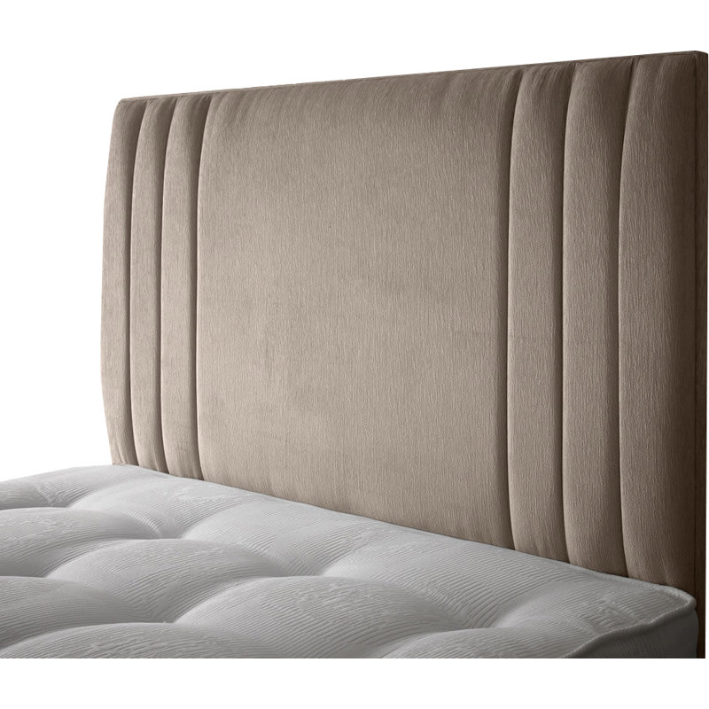 Lillard Upholstered Headboard, Brown, Super King (6')