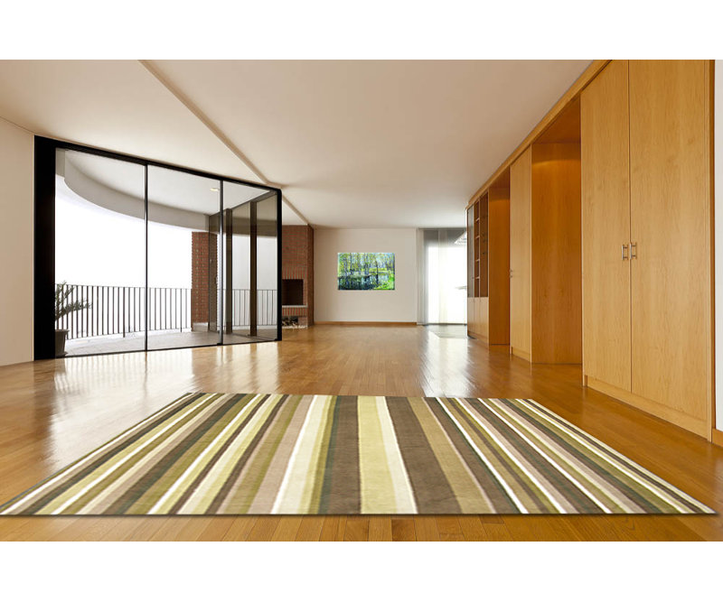 Brigg Wool Striped Indoor Rug, Rectangle 7'9" x 9'9"