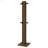 Rawlins Walnut Engineered Wood Coat Rack