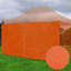 InstaHibit 1 paquet de parois latérales pour auvent 10Z15 EZ Pop Up Tente UV50 + fermeture éclair piscine orange-80827468-80827469
