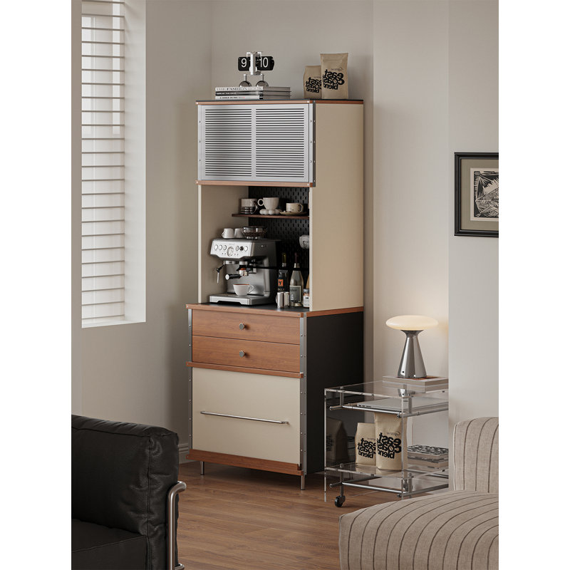 Armoire garde-manger mince et haute Minimalist Modern
