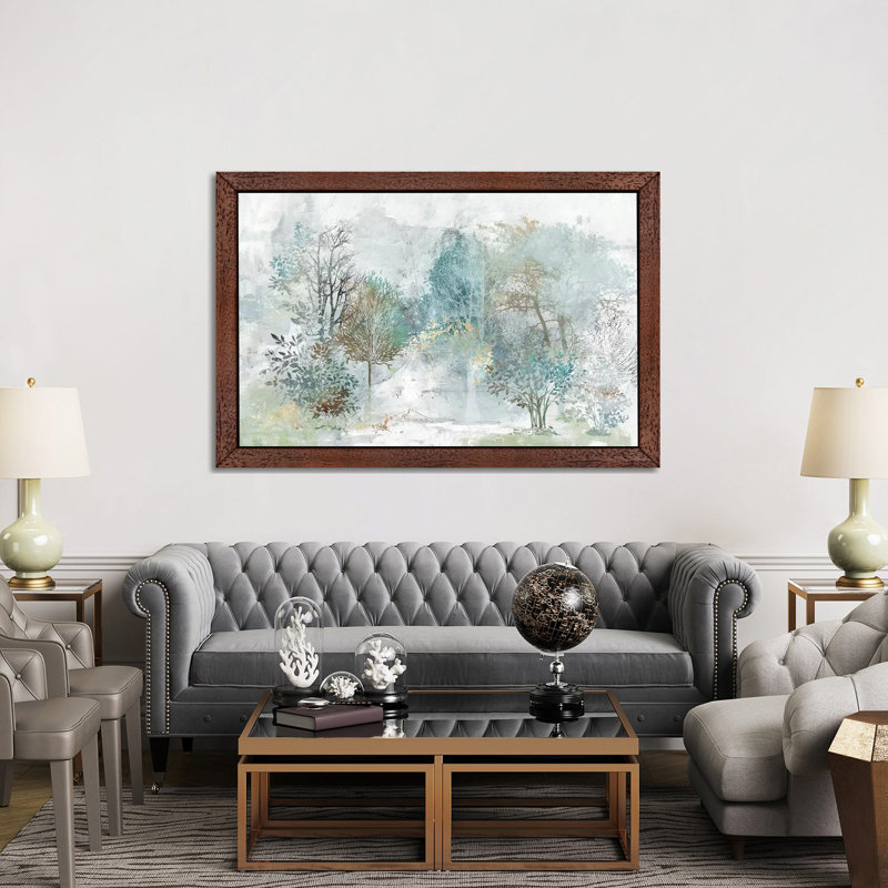 Print, 101.6 cm H x 66.04 cm W, Brown Framed