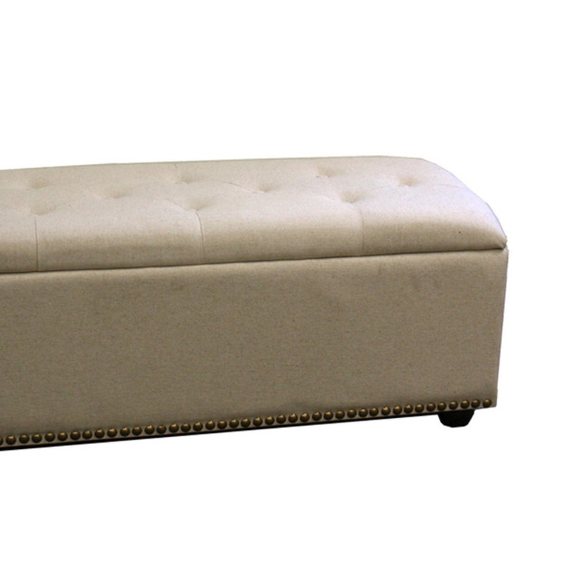45.5" Long Storage Bench With 3 Seating