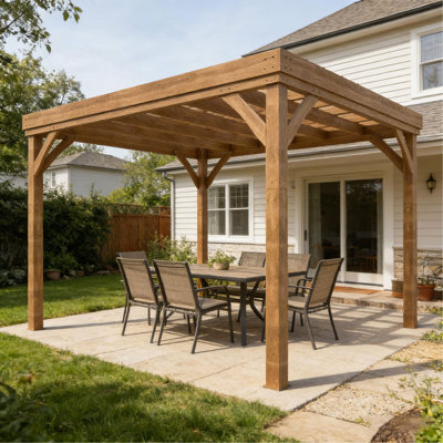 118 W x 143.8 D Canopy