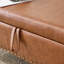 Banc de rangement rembourré
