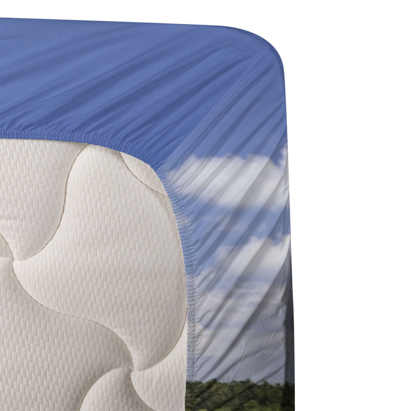 Microfiber Sheet Set, Twin Sheet Set with Fitted Sheet and 1 Pillowcase