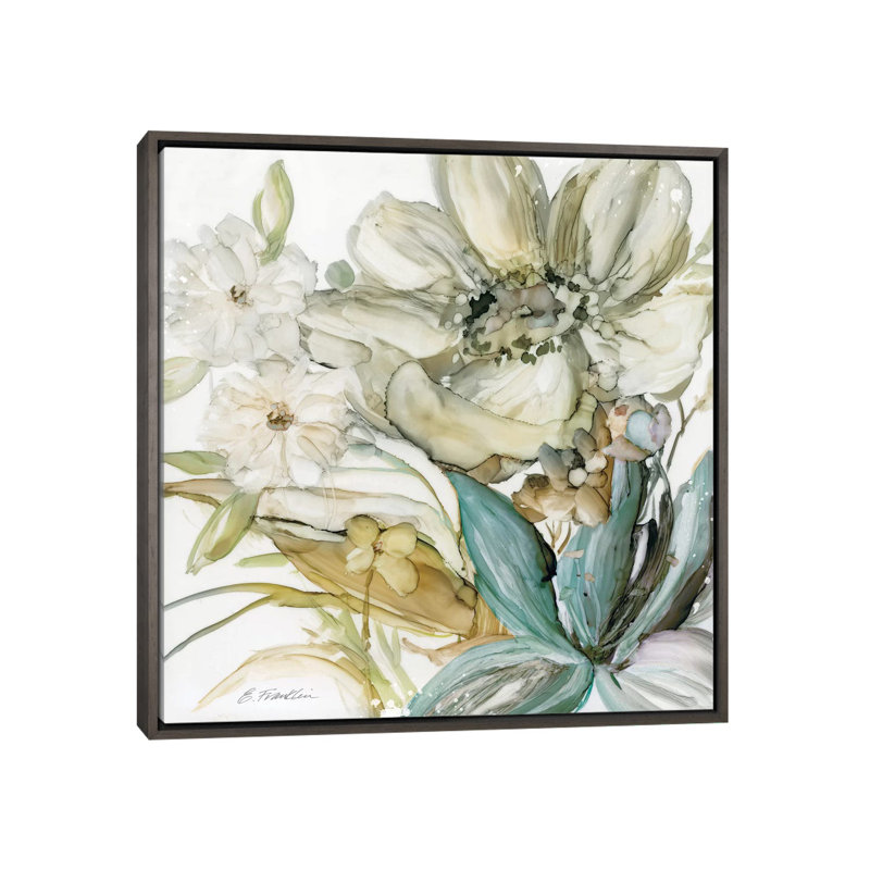 «Seaglass Garden II» par Elizabeth Franklin - reproduction d'art, H 26 po x l 26 po x P 1,5 po