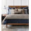Ensemble de housse de couette moderne et contemporain en mélange de coton Dean Taupe