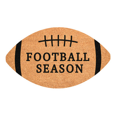 Paillasson en forme de saison de football, 61 cm x 91 cm