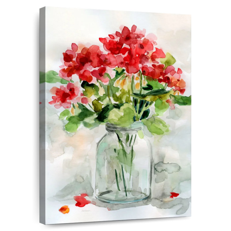 Harnek Summer Geranium II, 30" H x 20" W