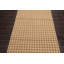 Tapis jaune en laine