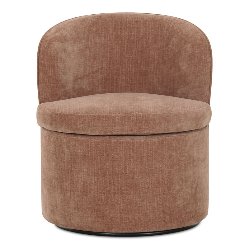 Dane Swivel Dining Chair Oatmeal, Pink