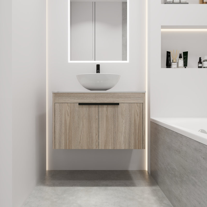 Meuble-lavabo simple l 18,9 po x P 29,5 po x H 23,8 po
