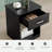 Ignacio 23.6" H Wood Nightstand with Drawer-532740222-479600816