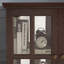 Vitrine à DEL, bibliothèque avec tablettes réglables pour la décoration intérieure et l'organisation-1058857242