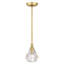Luminaire suspendu en cristal 1 lumière-88580307