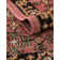 Tapis géométrique rose