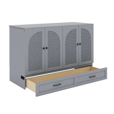 Queen Murphy Bed With Drawers