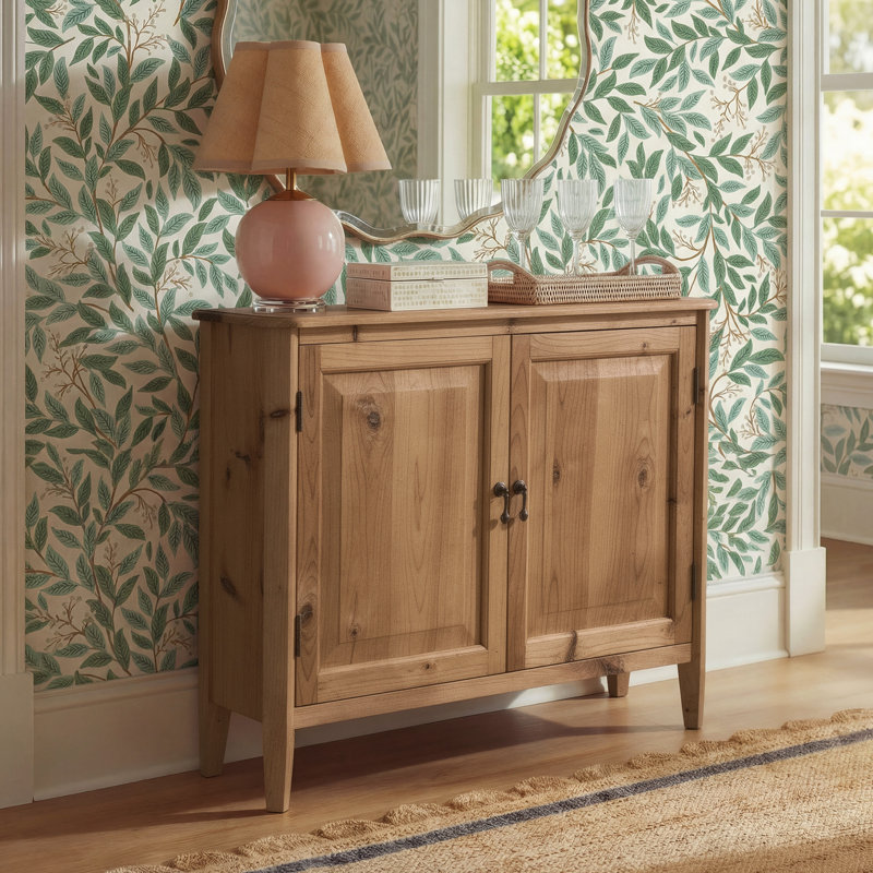 Hecate Solid Wood Accent Cabinet