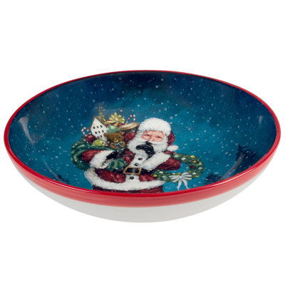 Santa's Secret Serving/Pasta 13" x 3"