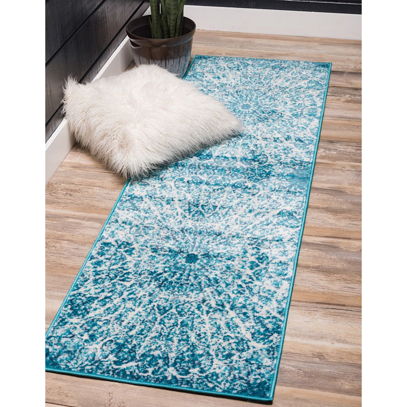 Oneita Ikat Indoor Rug, Runner 3'3" x 16'5"