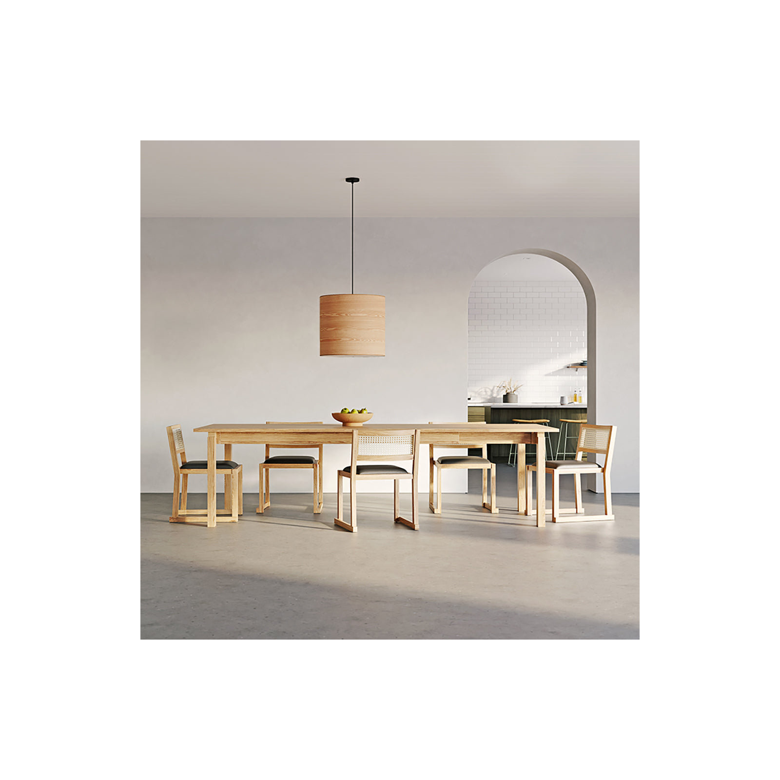 Annex Extendable Dining Table, Oak