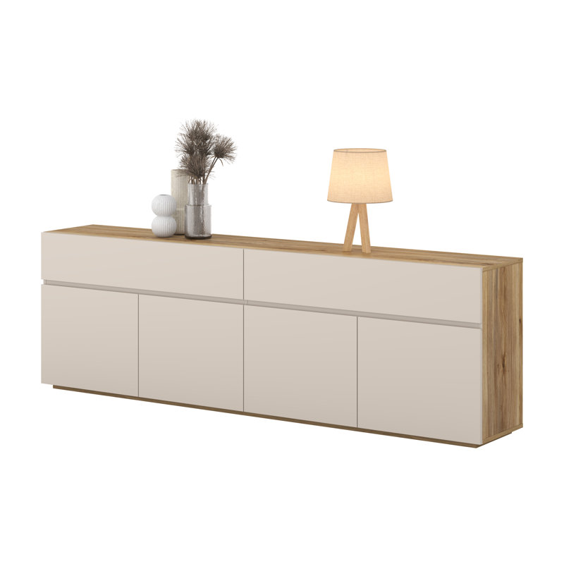 Taydem Unfinished TV Stand for TVs up to 85"