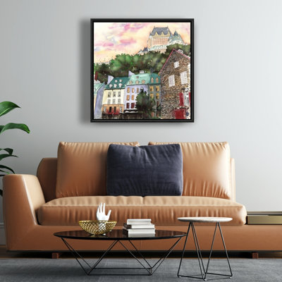 Château Frontenac Canvas | Trees Kitchen Cities Home Decor