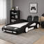 Lit plateforme simple avec roulettes-294339512