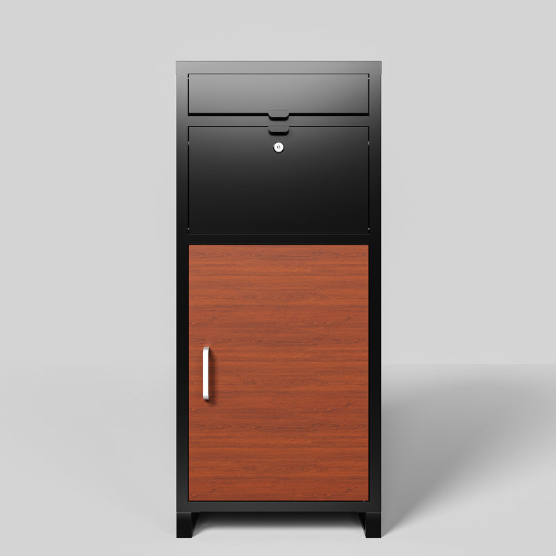 Floor Standing Parcel Compartment - Safe And Weather- Drop Box For Porch With Function