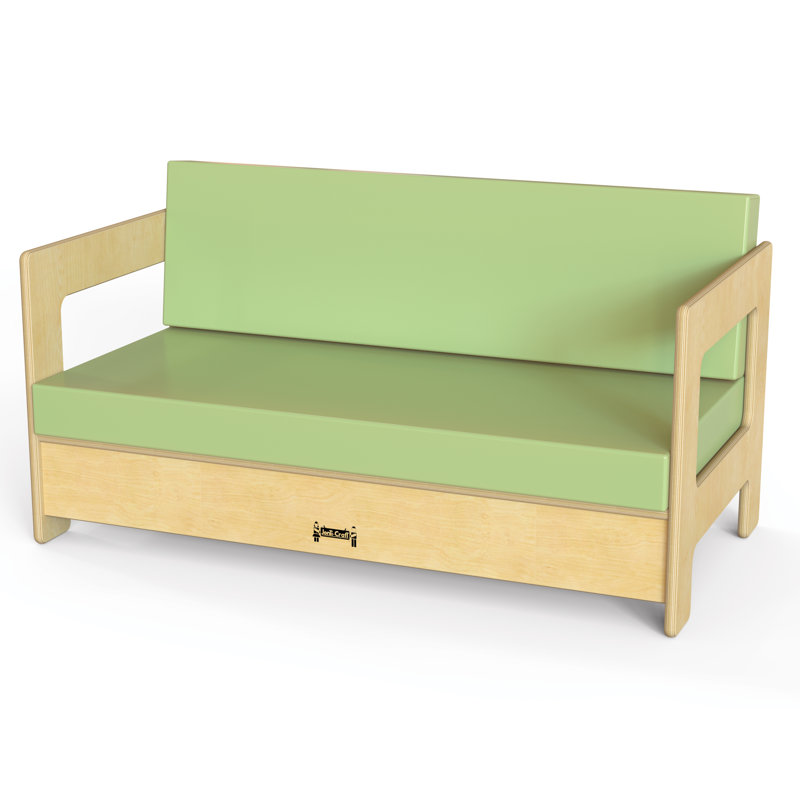 Jonti-Craft Living Room Couch, Green