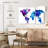 Aliaz Cool Hues World Map-107968788
