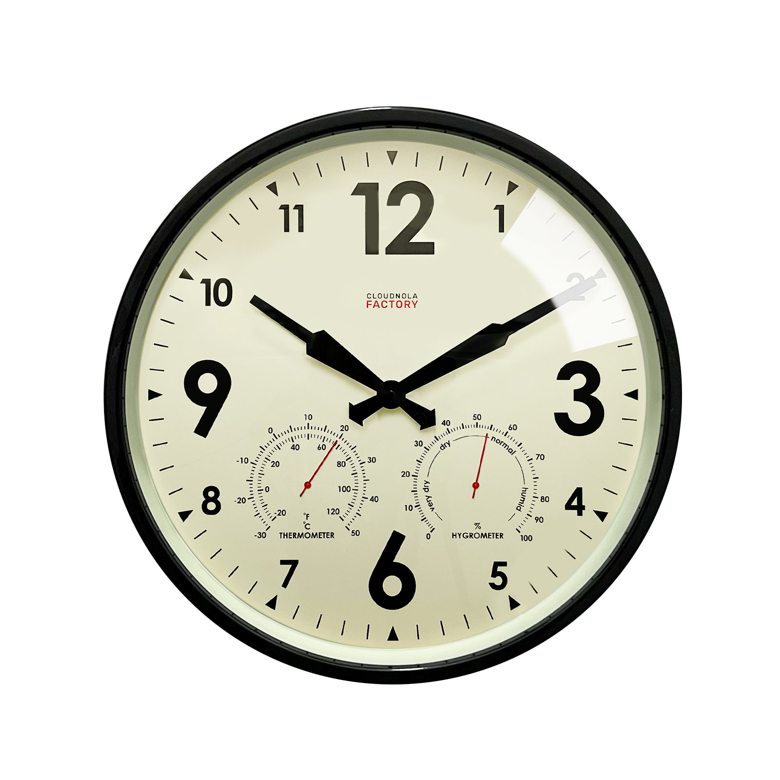 12'' Metal Wall Clock