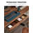 Rectangular Solid Wood Electric Height-Adjustable Desk-1827187577