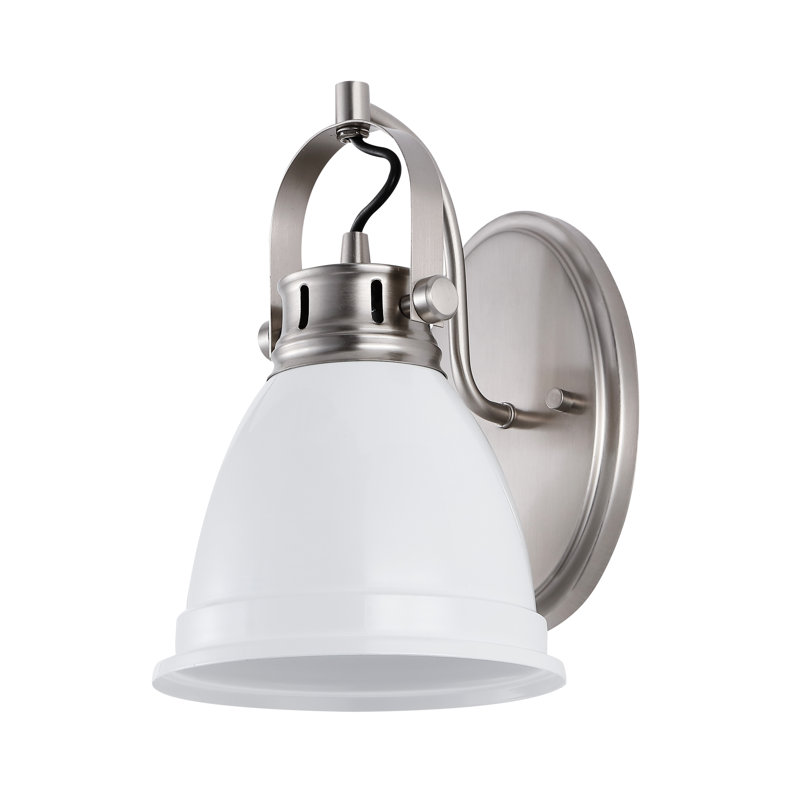  Éclairage pour meuble-lavabo Lejuan, Blanc, Nickel, 1