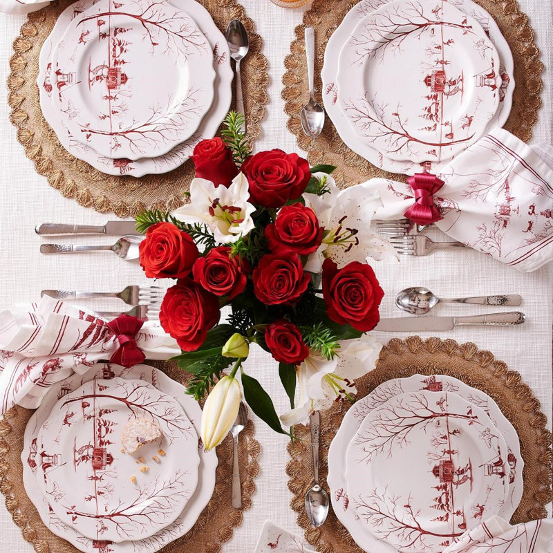 Country Estate Winter Frolic Dinner Plate