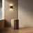 Modern Wall Sconce, Up Down Led Wall Light 7.8" For Bedroom & Porch - Dimmable, Ip65 Waterproof,  14W 3000K Warm White, Indoor Outdoor Use  Black And Gold Color