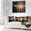 Coussin décoratif floral à fleurs fractales-30611630-30611634