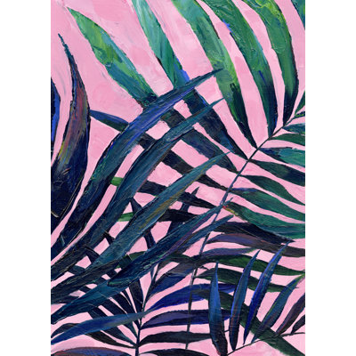 Tropical Leaves - Painting Print