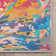  Abstract Harmony Boho Modern Marble Multi Color Flat-Weave Area Rug