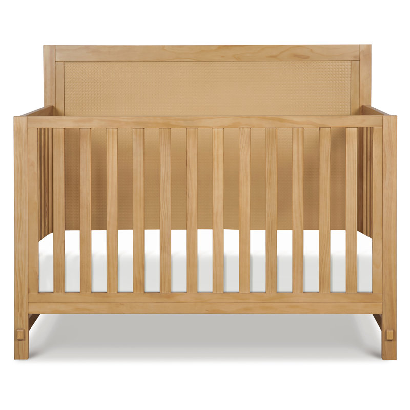 Margot Honey Pressed Cane 4-in-1 Convertible Crib