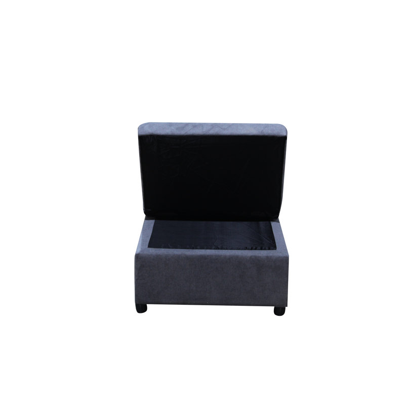Lit pliant gris foncé - multifonctionnel pour tous les cas de figure. Conception peu encombrante. Ergonomique, stable et fiable. Fonctionne comme table à thé, fauteuil, lit simple. Matériau utilisé. 40,03 po
