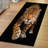 Chic Non-Woven Thin Type Printed Rug in Elegant Floral Design for Stylish Home Decor Enhancement-127418269