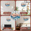 Horloge murale abstraite