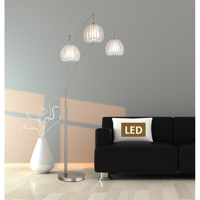Lampe sur pied à branches 83 po Zucca