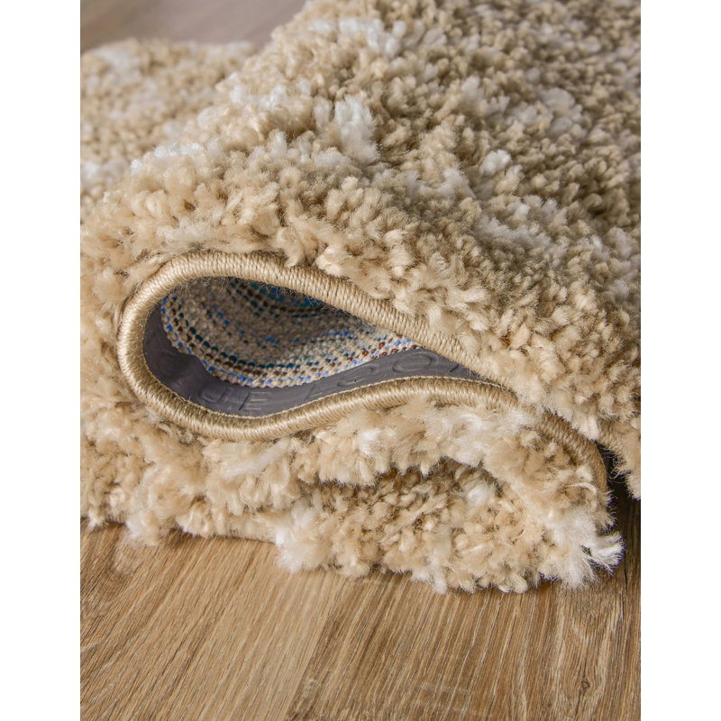 Tapis taupe / ivoire Pickering, Rectangle 5 pi 1 po x 8 pi, Camel/Ivory